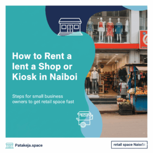 🏪 How to Rent a Shop or Kiosk…